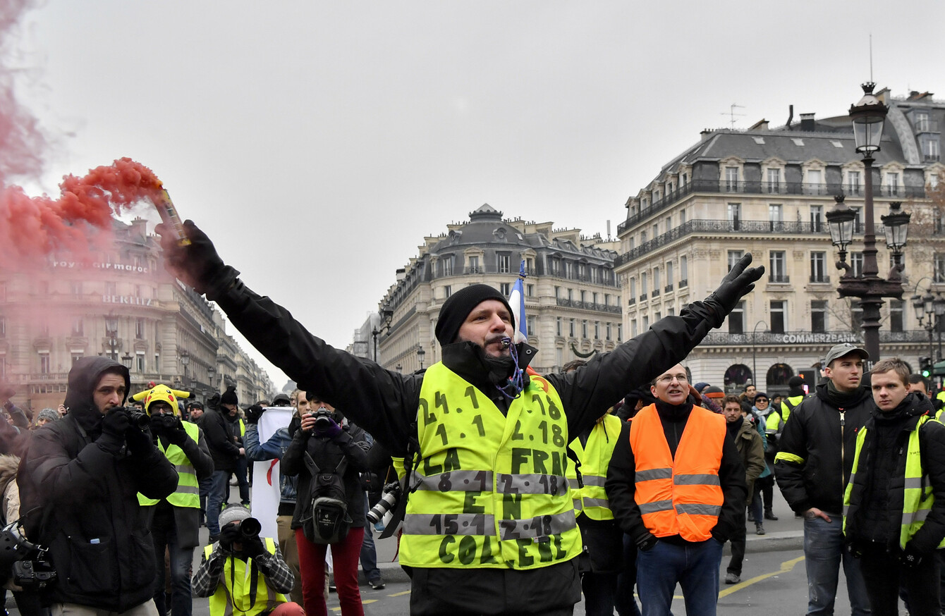 France's 'yellow vest' protests lose momentum on decisive weekend