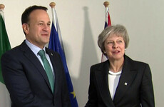 A UK newspaper said that Theresa May 'loathes' Leo Varadkar, but Simon Coveney says it's 'nonsense'