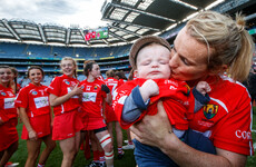 'I never thought I'd be back playing camogie so it was lovely to bring him and say he got onto Croke Park'