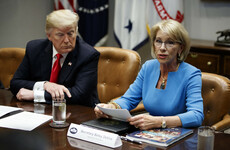 Trump panel recommends US schools should consider arming staff