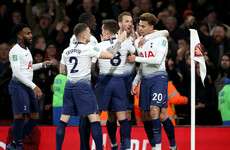 Christmas comes early for Spurs as win over Arsenal sees them into League Cup semis