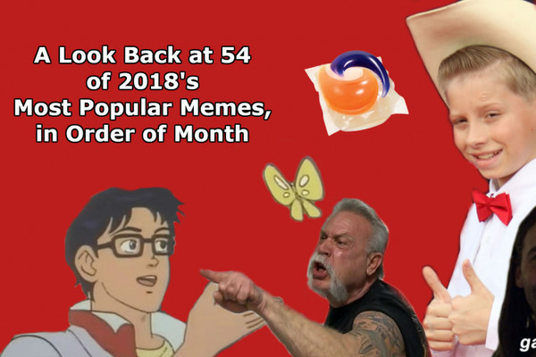 A Look Back At 54 Of 2018 S Most Popular Memes In Order Of