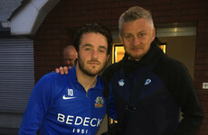 The striker from Dublin whose side gave Solskjaer a European scare