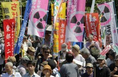 Japan shuts down last nuclear reactor amid protests