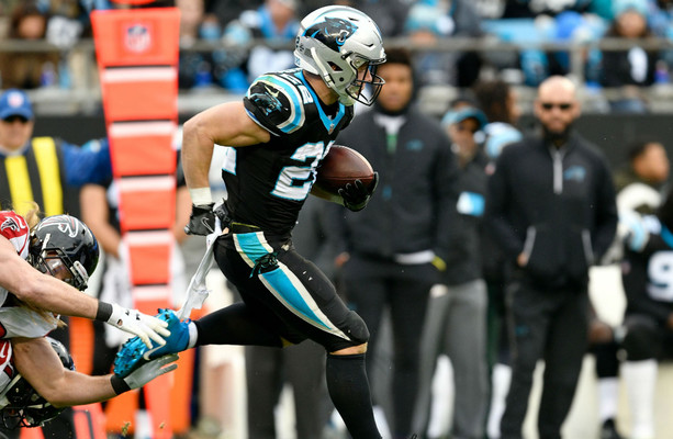 Carolina Panthers star breaks single-season record for most receptions ...