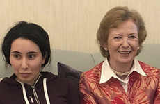'Missing' Dubai princess not seen since March reappears in photos with Mary Robinson