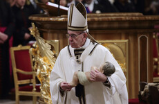 Pope Francis attacks 'insatiable greed' in world and calls for 'fraternity' among people