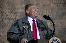 Donald Trump makes surprise Christmas visit to US troops deployed in Iraq