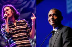 Hozier's made it on to Obama's Songs Of The Year list