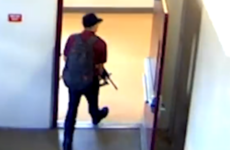 CCTV video shows Parkland school shooter telling student to leave before the massacre