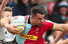 Harlequins ban their own player for stamping but clear him of spitting