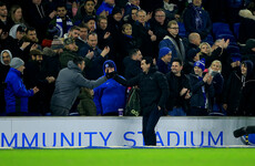 Arsenal boss hit with £8k fine after kicking water bottle towards fans