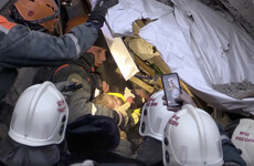 Baby boy rescued from collapsed Russian building after fatal gas explosion