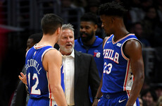 Jimmy Butler 'aggressively' challenged 76ers head coach on his role in team meeting