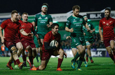 Carbery guides Munster to thrilling win over Connacht