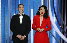 Poll: Do you fancy Andy Samberg and Sandra Oh a bit after the Golden Globes?