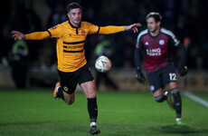 'An unbelievable moment' - Carlow striker basks in glory after knocking Leicester out