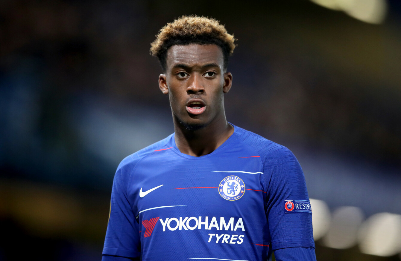 'To stay here is better': Sarri warns 18-year-old Hudson-Odoi against £ ...