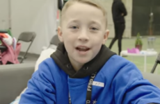 This video of a little lad from Co Kildare meeting The Rock is just so wholesome