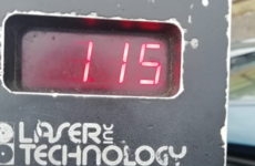 Unaccompanied learner driver with no L-plates arrested after driving 115km/h in 50km/h zone