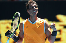Nadal happy with new serve after comfortable win