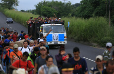 Hundreds of Hondurans set off in new migrant caravan towards US