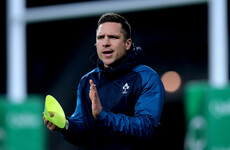 Griggs names 29-strong squad as Ireland's Six Nations preparations continue