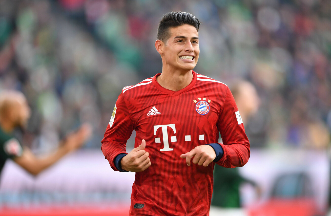 James Rodriguez 'playing for his future' at Bayern Munich, says head coach