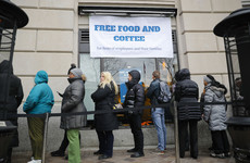 Cash-strapped federal workers flock to food banks amid US government shutdown
