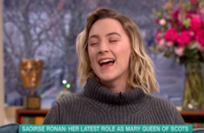 Saoirse Ronan had no chill while telling Phillip and Holly how much she loved them on This Morning