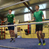 The shed out the back where the McKenna brothers' boxing dream began