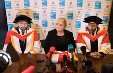 Dolores O’Riordan's mother collected an honorary doctorate on behalf of the late Cranberries singer