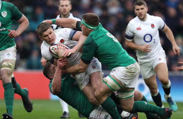 England captain Farrell emerges as a doubt for massive Ireland clash