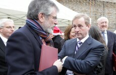 Adams ‘ready and willing’ to debate Enda Kenny over referendum