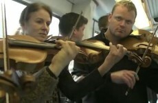 VIDEO: Flash mob offers Copenhagen commuters a musical treat