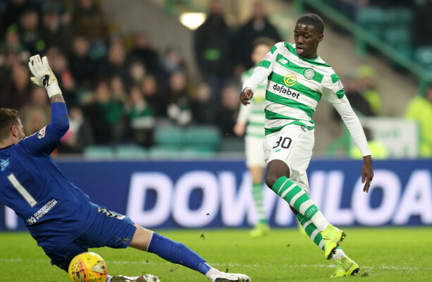 Weah scores on debut as Celtic march on in Scottish Cup