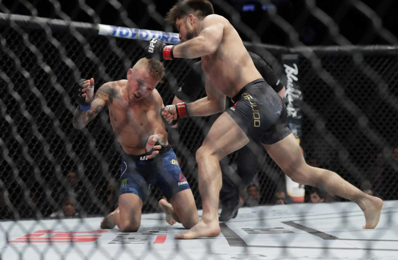 Stunning first-round knockout win for Cejudo against Dillashaw to