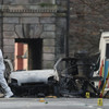 CCTV footage of Derry city centre car bomb released as two men (20s) arrested
