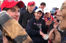 Teen who stared at Native American protester says he was trying to calm the situation
