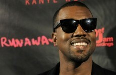 Kanye West performs hit track live... on a plane