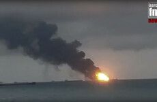 14 dead after fire on two ships off Crimea