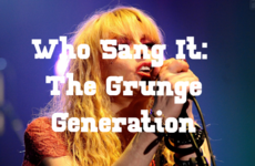 Who Sang It: The Grunge Generation