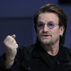Bono tells business leaders at Davos: 'Capitalism is not immoral - it's amoral'