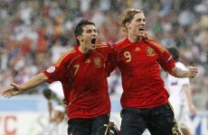 29 days to Euro 2012: David Villa and Spain hit Russia for four