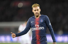Neymar in tears after suffering foot injury three weeks before Champions League clash against Man United