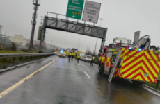 Woman in her 30s killed and man injured in multiple vehicle crash on the M50