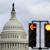 Separate Republican and Democrat bills aimed at ending the US shutdown failed overnight