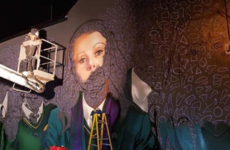 The Derry Girls cast have been painted like 'one of your French girls' in a new mural