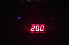 Man arrested after gardaí catch him driving at 200km/h in 100km/h zone