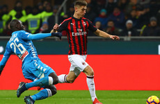 Milan hold Napoli to stalemate, handing Juventus major title boost